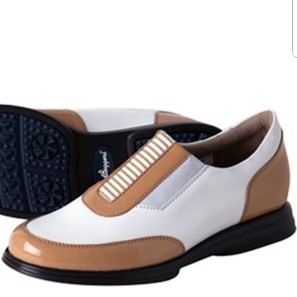 Sandbaggers Allison Golf Shoes in Ginger